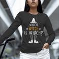 Which Witch Is Which Halloween Grammar Teacher Costume Women Long Sleeve T-Shirt, gift for family, gift for coworker