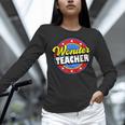 Wonder Teacher Super Woman Power Superhero Back To School Women Long Sleeve T-Shirt, Super Teacher Shirts, gift for family, gift for coworker Wonder Teacher Super Woman Power Superhero Back To School Women Long Sleeve T-Shirt, Super Teacher Shirts, gift for family, gift for coworker