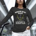 Working On My Quads Algebra Math Gym Teacher Women Long Sleeve T-Shirt, gift for family, gift for coworker Working On My Quads Algebra Math Gym Teacher Women Long Sleeve T-Shirt, gift for family, gift for coworker