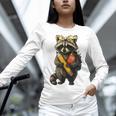 Back To School Raccoon Teachers Student Kids Women Long Sleeve T-Shirt, gift for family, gift for coworker