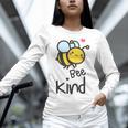 Bee Kind Bumble Bee Anti Bullying Teacher Kindness Matters Women Long Sleeve T-Shirt, gift for family, gift for coworker