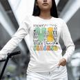Braille Teacher Of The Visually Impaired Groovy VI Teacher Women Long Sleeve T-Shirt, Groovy Teacher Shirts, gift for family, gift for coworker Braille Teacher Of The Visually Impaired Groovy VI Teacher Women Long Sleeve T-Shirt, Groovy Teacher Shirts, gift for family, gift for coworker