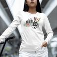 Cut Music Teacher Shirt With a Piano Keys Notes And Flowers Women Long Sleeve T-Shirt, gift for family, gift for coworker