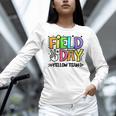 Field Day Yellow Team For Teacher Kids Field Day Games Women Long Sleeve T-Shirt, gift for family, gift for coworker Field Day Yellow Team For Teacher Kids Field Day Games Women Long Sleeve T-Shirt, gift for family, gift for coworker