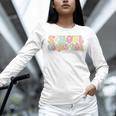 Groovy School Counselor Back To School Teacher Counseling Women Long Sleeve T-Shirt, Groovy Teacher Shirts, gift for family, gift for coworker