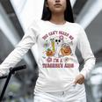 Halloween You Can't Scare Me I'm A School Teacher's Aide Women Long Sleeve T-Shirt, gift for family, gift for coworker Halloween You Can't Scare Me I'm A School Teacher's Aide Women Long Sleeve T-Shirt, gift for family, gift for coworker