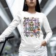 Halloween Skeleton Teacher I'Ll Just Wait Until It's Quiet Women Long Sleeve T-Shirt, gift for family, gift for coworker Halloween Skeleton Teacher I'Ll Just Wait Until It's Quiet Women Long Sleeve T-Shirt, gift for family, gift for coworker