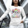 Hello 5th Grade Boy Girl Teacher Back To School 5th Grade Women Long Sleeve T-Shirt, gift for family, gift for coworker