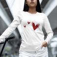 Kindergarten Has My Heart Buffalo Print Teacher Valentine Women Long Sleeve T-Shirt, gift for family, gift for coworker Kindergarten Has My Heart Buffalo Print Teacher Valentine Women Long Sleeve T-Shirt, gift for family, gift for coworker