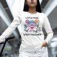 Little Miss Stem Teacher Women Long Sleeve T-Shirt, gift for family, gift for coworker Little Miss Stem Teacher Women Long Sleeve T-Shirt, gift for family, gift for coworker