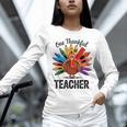 One Thankful Teacher Thanksgiving TurkeyCute Pencil Women Long Sleeve T-Shirt, gift for family, gift for coworker One Thankful Teacher Thanksgiving TurkeyCute Pencil Women Long Sleeve T-Shirt, gift for family, gift for coworker
