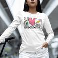 Peace Love Visuals Special Education Teacher Dream Team Women Long Sleeve T-Shirt, gift for family, gift for coworker
