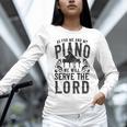 Piano Teacher Pianist Women Long Sleeve T-Shirt, gift for family, gift for coworker