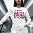 Pre-k Teacher In October We Wear Pink Breast Cancer Women Long Sleeve T-Shirt, gift for family, gift for coworker Pre-k Teacher In October We Wear Pink Breast Cancer Women Long Sleeve T-Shirt, gift for family, gift for coworker