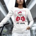 Retro All Done Christmas Special Ed Teacher Team Santa Women Women Long Sleeve T-Shirt, gift for family, gift for coworker Retro All Done Christmas Special Ed Teacher Team Santa Women Women Long Sleeve T-Shirt, gift for family, gift for coworker