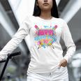 Second Grade Drip Ice Cream Home Plate Baseball Teachers Kid Women Long Sleeve T-Shirt, gift for family, gift for coworker Second Grade Drip Ice Cream Home Plate Baseball Teachers Kid Women Long Sleeve T-Shirt, gift for family, gift for coworker