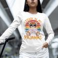 I Teach In My Pajamas Teacher Sunset Bear Retro Women Long Sleeve T-Shirt, gift for family, gift for coworker I Teach In My Pajamas Teacher Sunset Bear Retro Women Long Sleeve T-Shirt, gift for family, gift for coworker