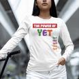 Teacher Growth Mindset Power Of Yet Women Long Sleeve T-Shirt, gift for family, gift for coworker Teacher Growth Mindset Power Of Yet Women Long Sleeve T-Shirt, gift for family, gift for coworker