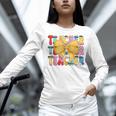 Teacher Pencil Coquette Bow Back To School Teacher Women Long Sleeve T-Shirt, gift for family, gift for coworker Teacher Pencil Coquette Bow Back To School Teacher Women Long Sleeve T-Shirt, gift for family, gift for coworker
