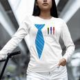 Teacher Tie & Pocket Protector Costume School Women Long Sleeve T-Shirt, gift for family, gift for coworker