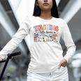 Teaching My Little Boos Teacher Ghost Teacher Halloween For Men Women Kids Women Long Sleeve T-Shirt, gift for family, gift for coworker