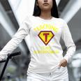 Teaching Is My Superpower Fun Elementary Teacher 1st Grade Women Long Sleeve T-Shirt, gift for family, gift for coworker Teaching Is My Superpower Fun Elementary Teacher 1st Grade Women Long Sleeve T-Shirt, gift for family, gift for coworker