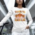 Thankful Teacher's Aide Thanksgiving Autumn Fall Women Men Women Long Sleeve T-Shirt, gift for family, gift for coworker