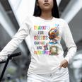 Turkey Thanksgiving Art Teacher Costume Tee For Artists Women Long Sleeve T-Shirt, gift for family, gift for coworker