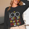 100 Days Of Mischief Managed Teacher Kid 100th Day Of School Women Long Sleeve T-Shirt, novelty gifts, funny gifts 100 Days Of Mischief Managed Teacher Kid 100th Day Of School Women Long Sleeve T-Shirt, novelty gifts, funny gifts