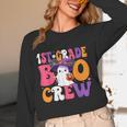 1st Grade Boo Crew Halloween First Grade Halloween Teacher Women Long Sleeve T-Shirt, novelty gifts, funny gifts 1st Grade Boo Crew Halloween First Grade Halloween Teacher Women Long Sleeve T-Shirt, novelty gifts, funny gifts