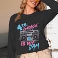 4th Grade Is My Jam Vintage 80s Boombox Teacher Student Women Long Sleeve T-Shirt, novelty gifts, funny gifts 4th Grade Is My Jam Vintage 80s Boombox Teacher Student Women Long Sleeve T-Shirt, novelty gifts, funny gifts