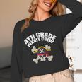4th Grade Pirate Crew Halloween Costume Cool Teacher Student Women Long Sleeve T-Shirt, novelty gifts, funny gifts