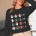 67 Santa Tree Math Teacher Christmas Xmas Humor Women Long Sleeve T-Shirt, novelty gifts, funny gifts