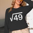 67 Six Seven Meme Square Root Couple Matching Teacher Women Long Sleeve T-Shirt, novelty gifts, funny gifts