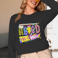 ABCD Pre-K Rocks Back To School PreK Kindergarten Teacher Women Long Sleeve T-Shirt, novelty gifts, funny gifts ABCD Pre-K Rocks Back To School PreK Kindergarten Teacher Women Long Sleeve T-Shirt, novelty gifts, funny gifts