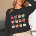 Art Apples Back To School For Teacher Student Women Long Sleeve T-Shirt, novelty gifts, funny gifts Art Apples Back To School For Teacher Student Women Long Sleeve T-Shirt, novelty gifts, funny gifts