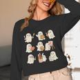 Art Teacher Ghost Halloween Artists Painter Teacher Spooky Women Long Sleeve T-Shirt, novelty gifts, funny gifts Art Teacher Ghost Halloween Artists Painter Teacher Spooky Women Long Sleeve T-Shirt, novelty gifts, funny gifts
