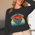 Associate Teacher If You Think My Hands Are Full Women Long Sleeve T-Shirt, novelty gifts, funny gifts