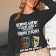Theatre Teacher Drama Lover Theatre Mask Drama Teacher Women Long Sleeve T-Shirt, novelty gifts, funny gifts Theatre Teacher Drama Lover Theatre Mask Drama Teacher Women Long Sleeve T-Shirt, novelty gifts, funny gifts