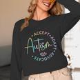 Autism Awareness Accept Adapt Advocate Autism Mom Teacher Women Long Sleeve T-Shirt, novelty gifts, funny gifts Autism Awareness Accept Adapt Advocate Autism Mom Teacher Women Long Sleeve T-Shirt, novelty gifts, funny gifts