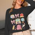 Back To School Coquette Teacher Women Girl Kindergarten PreK Women Long Sleeve T-Shirt, novelty gifts, funny gifts Back To School Coquette Teacher Women Girl Kindergarten PreK Women Long Sleeve T-Shirt, novelty gifts, funny gifts