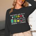 Battery Life Of a Paraprofessional Para Teacher Life Women Long Sleeve T-Shirt, novelty gifts, funny gifts Battery Life Of a Paraprofessional Para Teacher Life Women Long Sleeve T-Shirt, novelty gifts, funny gifts