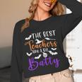The Best Teachers Are A Bit Batty Teacher Bat Halloween Women Long Sleeve T-Shirt, novelty gifts, funny gifts The Best Teachers Are A Bit Batty Teacher Bat Halloween Women Long Sleeve T-Shirt, novelty gifts, funny gifts