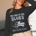 Blues Music Band Lover Vintage Guitar Teacher Blues Women Long Sleeve T-Shirt, novelty gifts, funny gifts Blues Music Band Lover Vintage Guitar Teacher Blues Women Long Sleeve T-Shirt, novelty gifts, funny gifts