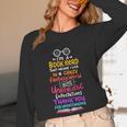 Books Reading English Teacher Student For Men Women Kids Women Long Sleeve T-Shirt, novelty gifts, funny gifts