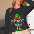 Christmas Kindergarten Elf Squad Teacher Student Women Long Sleeve T-Shirt, novelty gifts, funny gifts Christmas Kindergarten Elf Squad Teacher Student Women Long Sleeve T-Shirt, novelty gifts, funny gifts