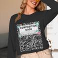 Composition Book Notebook Teachers Matching Group Halloween Women Long Sleeve T-Shirt, novelty gifts, funny gifts Composition Book Notebook Teachers Matching Group Halloween Women Long Sleeve T-Shirt, novelty gifts, funny gifts