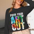 Cool Artist For Men Women Painter Art Teacher Paint Artists Women Long Sleeve T-Shirt, novelty gifts, funny gifts