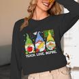 Cute Gnomes Teach Love And Inspire Back To School Teacher Women Long Sleeve T-Shirt, novelty gifts, funny gifts Cute Gnomes Teach Love And Inspire Back To School Teacher Women Long Sleeve T-Shirt, novelty gifts, funny gifts