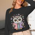 Cute Reading Owl Book Lover Teacher Librarian Bookworm Women Long Sleeve T-Shirt, novelty gifts, funny gifts Cute Reading Owl Book Lover Teacher Librarian Bookworm Women Long Sleeve T-Shirt, novelty gifts, funny gifts
